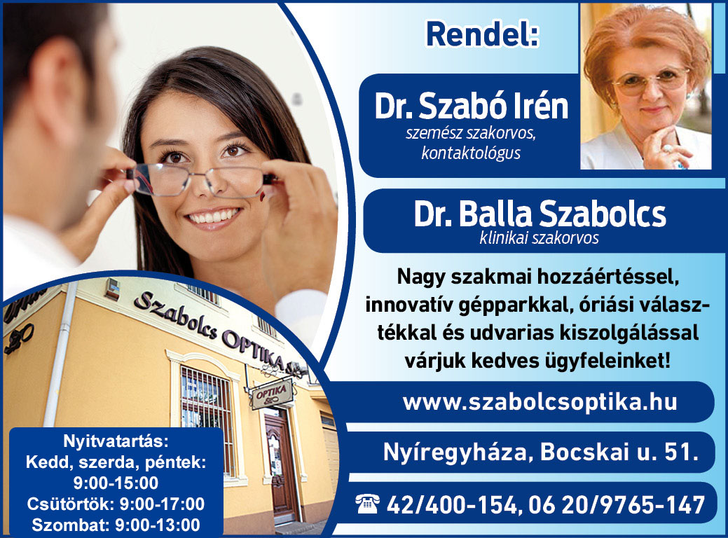 Szabolcs Optika rendelés